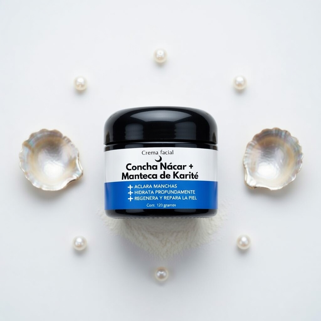 CREMA FACIAL CONCHA NACAR+KARITE 