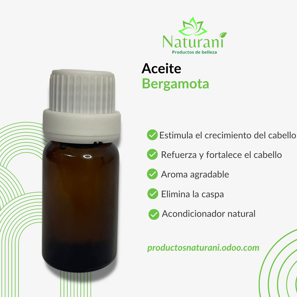 ACEITE DE BERGAMOTA 10 ML (SIN ETIQUETA)
