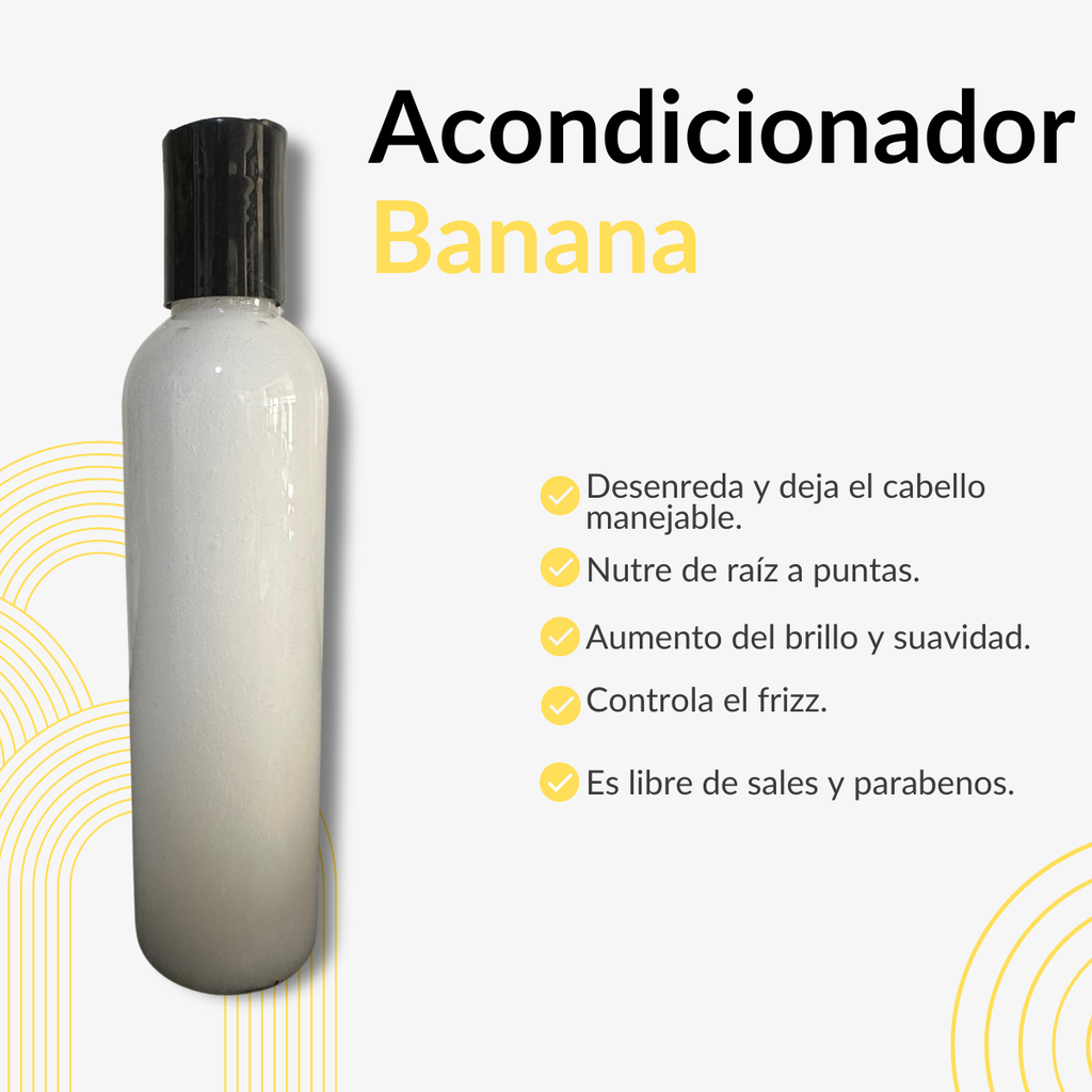 ACONDICIONADOR DE BANANA 250 G (SIN ETIQUETA)