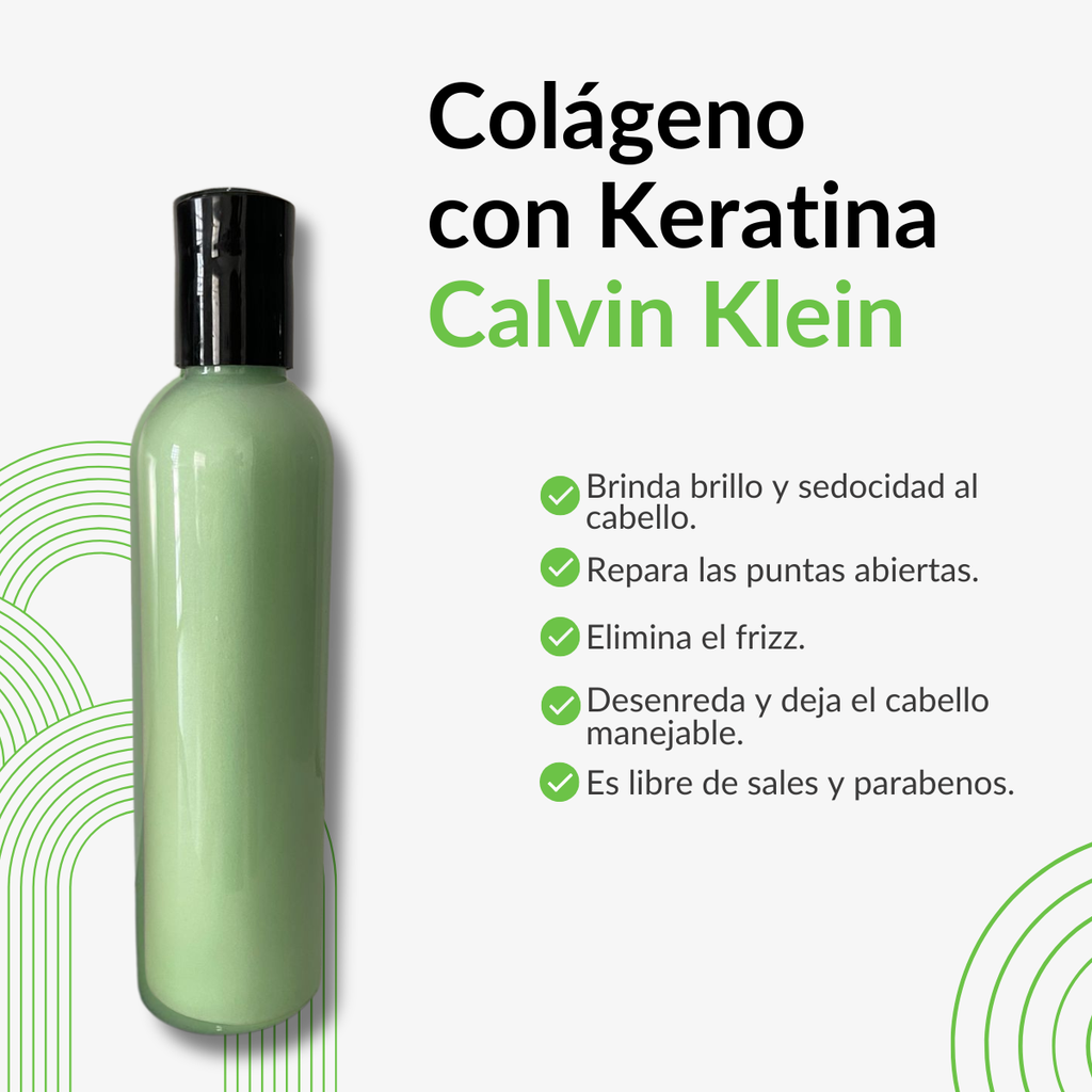 KERATINA CON COLAGENO CALVIN KLEIN 250 G (SIN ETIQUETA)