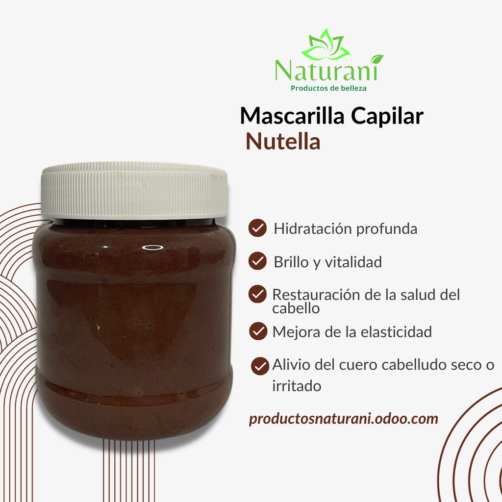 MASCARILLA CAPILAR NUTELLA 250 GRS (SIN ETIQUETA)