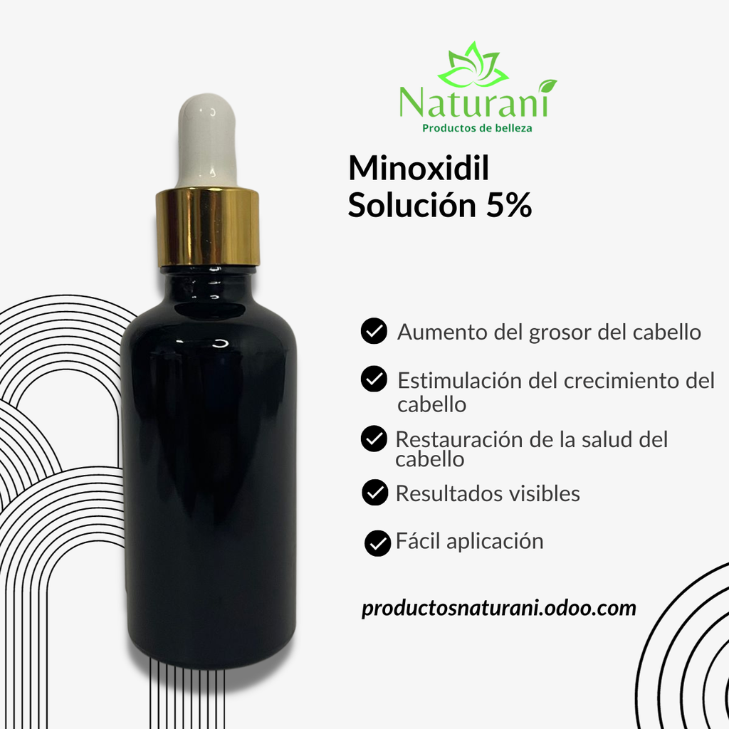 MINOXIDIL SOLUCION 5% 50 ML (SIN ETIQUETA)