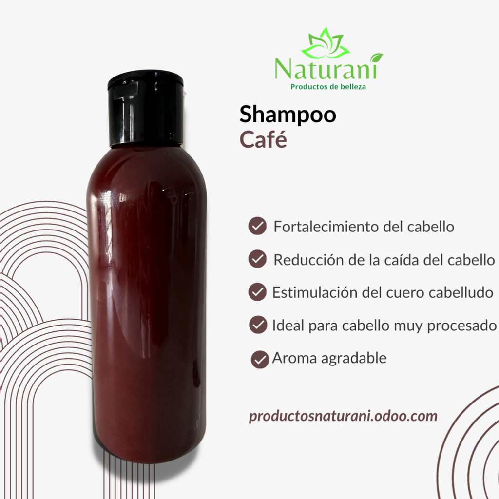 SHAMPOO DE CAFE 500ML (SIN ETIQUETA)