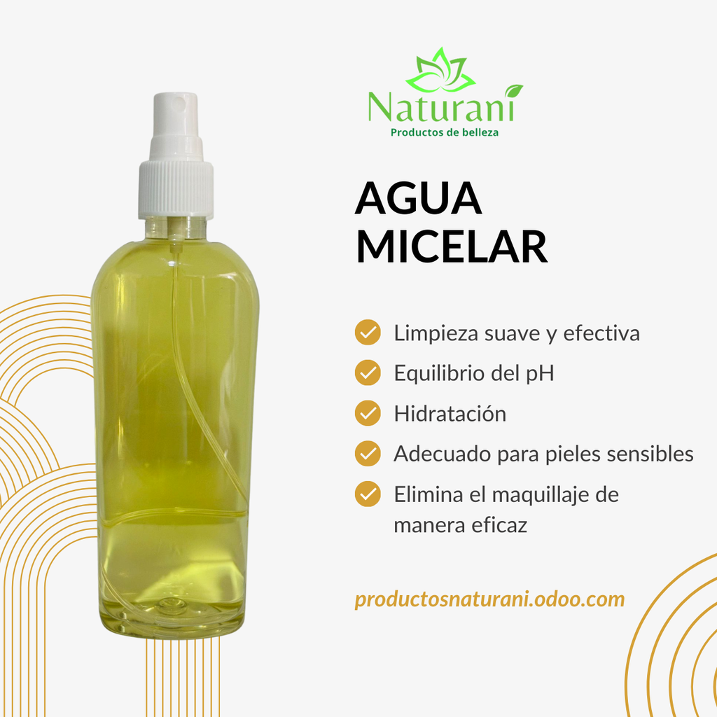 AGUA MICELAR 250 ML (SIN ETIQUETA)