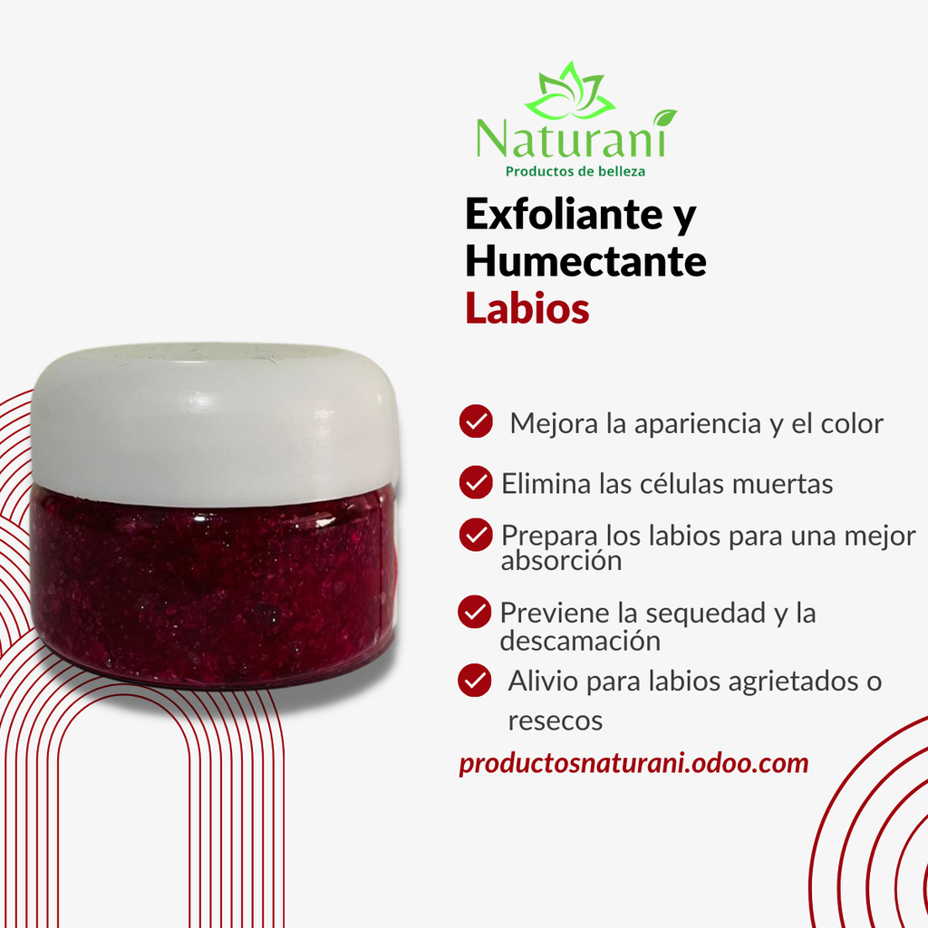 EXFOLIANTE Y HUMECTANTE DE LABIOS SABOR FRESA 25 G (SIN ETIQUETA)