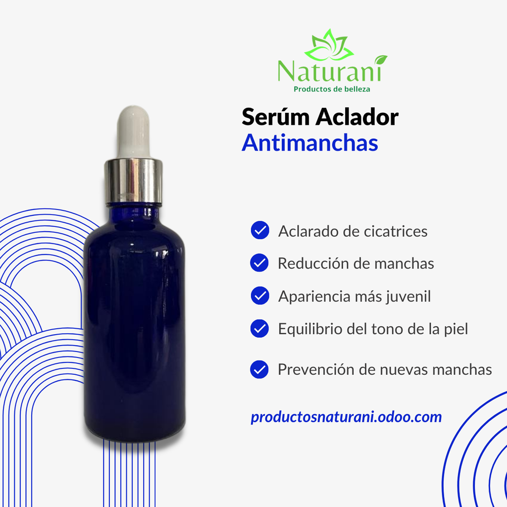 SERUM ACLARADOR ANTI MANCHAS 50 ML (SIN ETIQUETA)