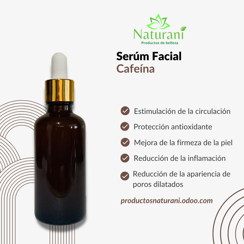 SERUM CAFEINA SOLUCION AL 5% 50 ML (SIN ETIQUETA)