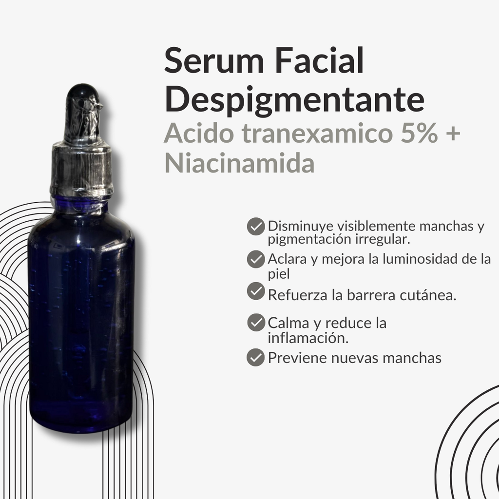 Sérum Facial Con Ácido Tranexámico 5% + Niacinamida (SIN ETIQUETA)