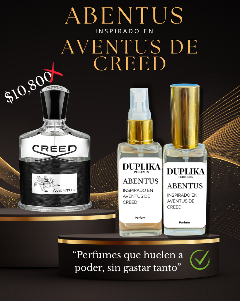ABENTUS INSP. AVENTUS DE CREED (CON NUESTRAS ETIQUETAS, 30 ML)