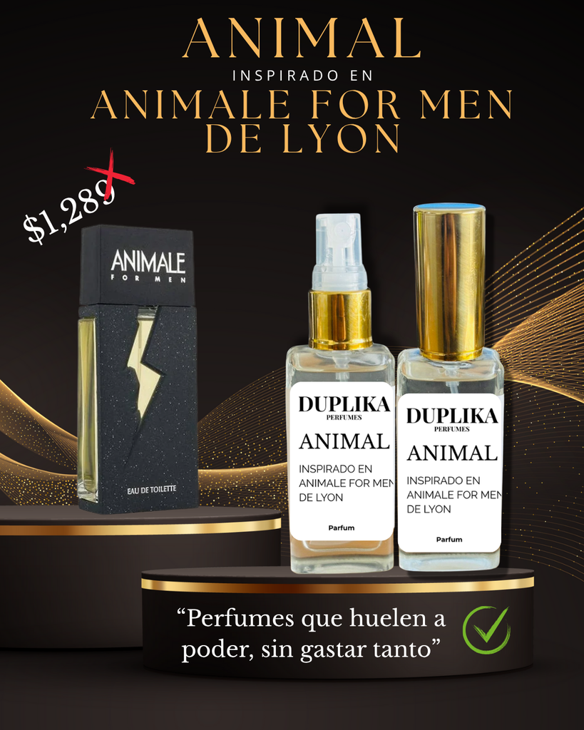 ANIMAL INSP. ANIMALE FOR MEN DE LYON (CON NUESTRAS ETIQUETAS, 30 ML)