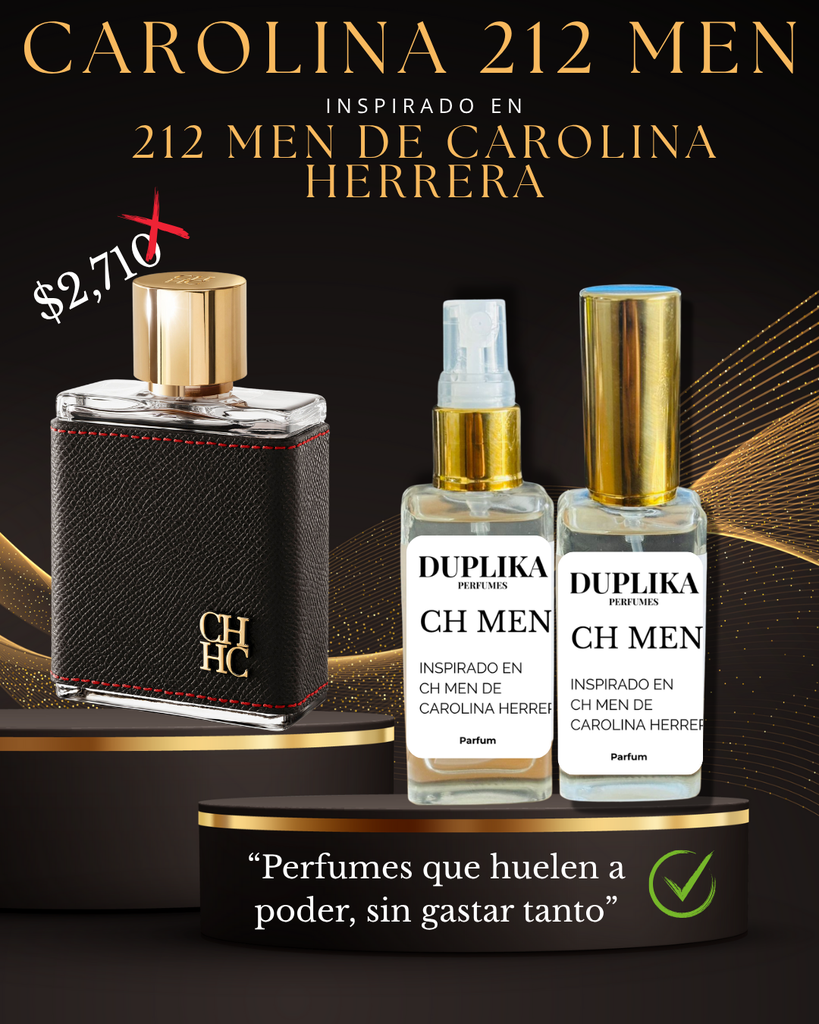 CH CAB INSP. CH MEN DE CAROLINA HERRERA (CON NUESTRAS ETIQUETAS, 30 ML)