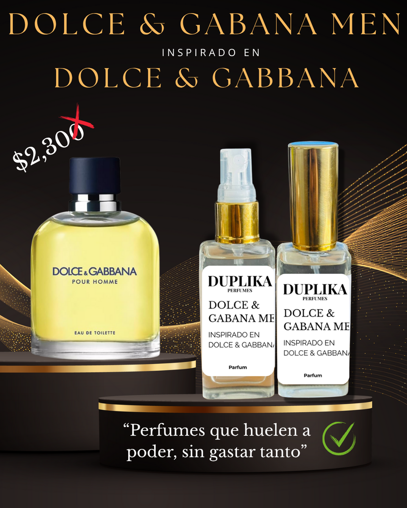 DOLCE & GABANA INSP. DOLCE & GABBANA (CON NUESTRAS ETIQUETAS, 30 ML)