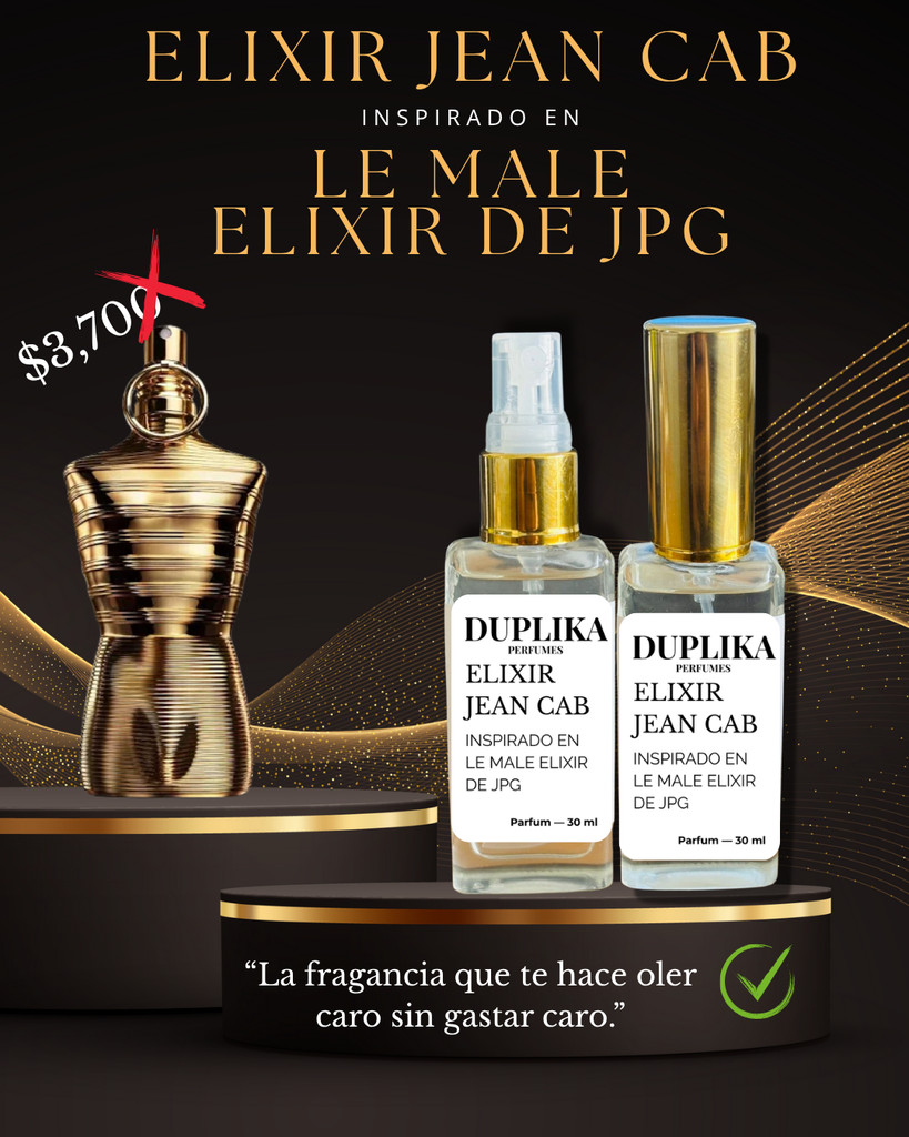 ELIXIR JEAN INSP. LE MALE ELIXIR DE JEAN PAUL GAULTIER (CON NUESTRAS ETIQUETAS, 30 ML)