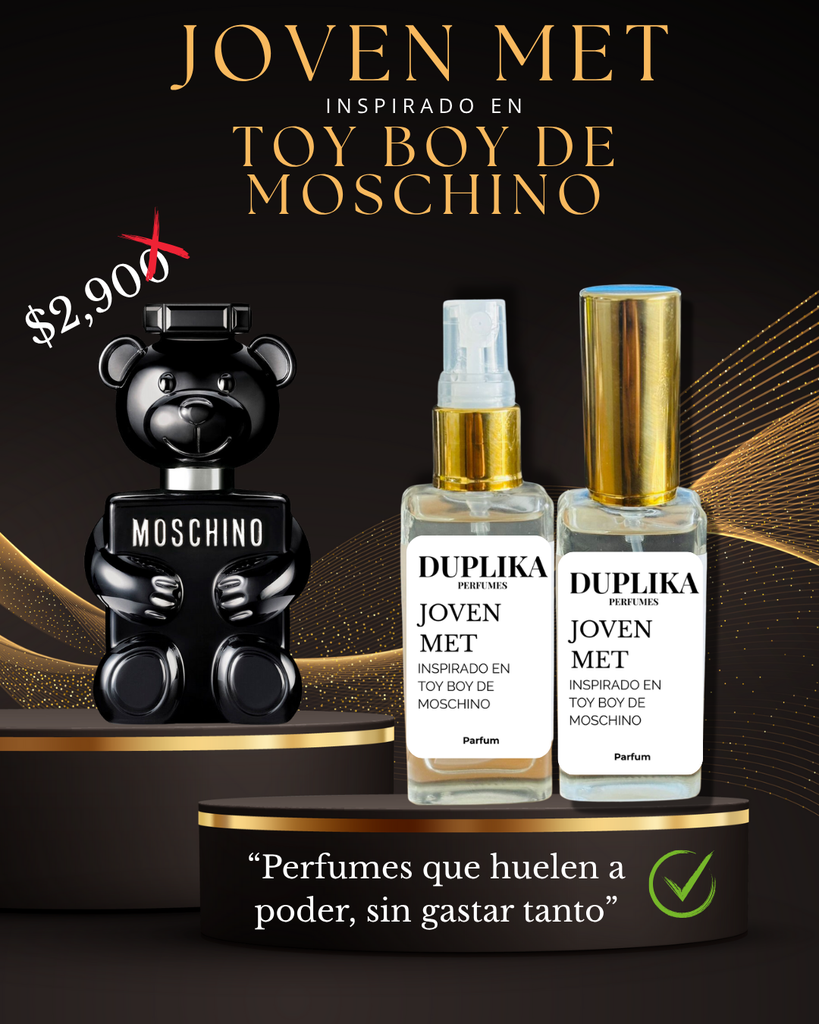 JOVET MEN CAB INSP. TOY BOY DE MOSCHINO (CON NUESTRAS ETIQUETAS, 30 ML)