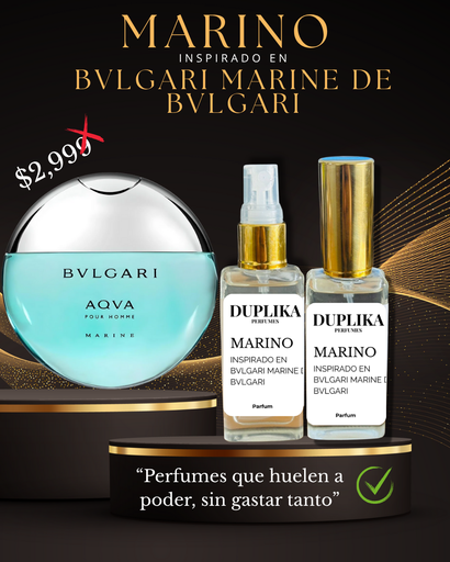 MARINO INSP. BVLGARI MARINE (CON NUESTRAS ETIQUETAS, 30 ML)
