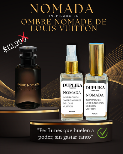 NOMADA INSP. OMBRE NOMADE DE LOUIS VUITTON (CON NUESTRAS ETIQUETAS, 30 ML)