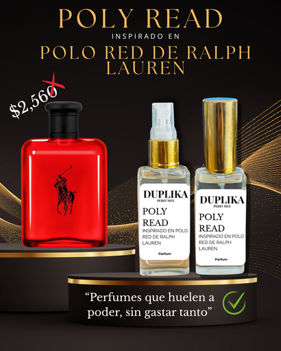POLY READ INSP. POLO RED DE RALPH LAUREN (CON NUESTRAS ETIQUETAS, 30 ML)