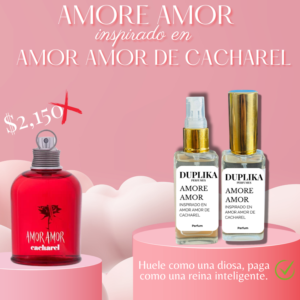 AMORE AMOR INSP. AMOR AMOR DE CACHAREL (CON NUESTRAS ETIQUETAS, 30 ML)