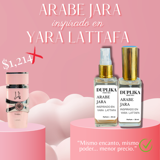 ARABE JARA DAMA INSP YARA LATTAFA (CON NUESTRAS ETIQUETAS, 30 ML)