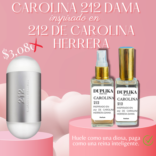 CAROLINA 212 DAMA INSP. 212 DE CAROLINA HERRERA