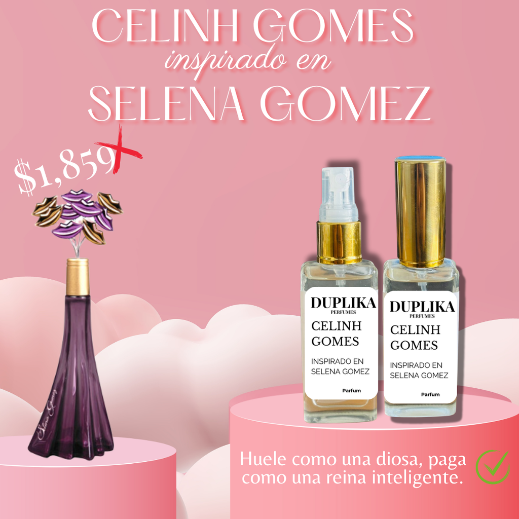 CELINH GOMES INSP. SELENA GOMEZ  (CON NUESTRAS ETIQUETAS, 30 ML)