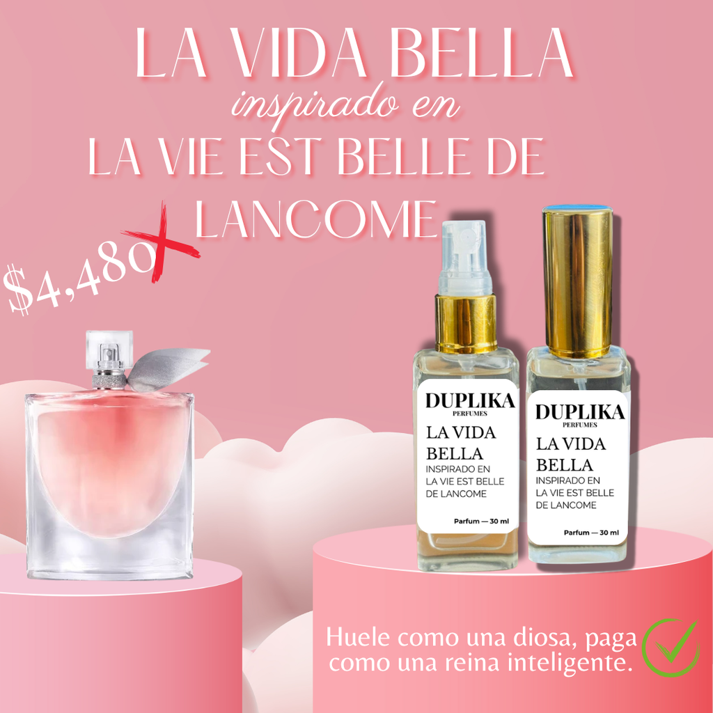 LA VIDA BELLA INSP. LA VIE EST BELLE DE LANCOME (CON NUESTRAS ETIQUETAS, 30 ML)