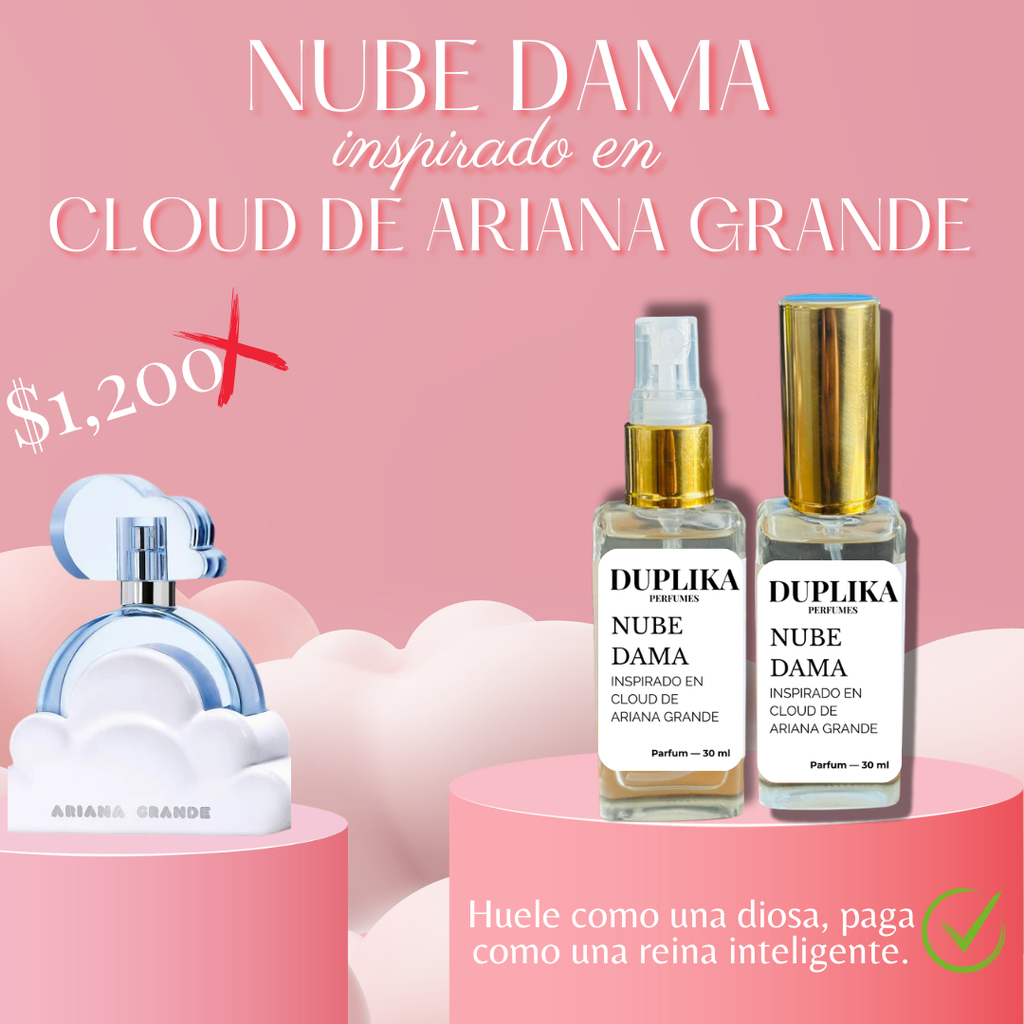 NUBE INSP. CLOUD DE ARIANA GRANDE (CON NUESTRAS ETIQUETAS, 30 ML)