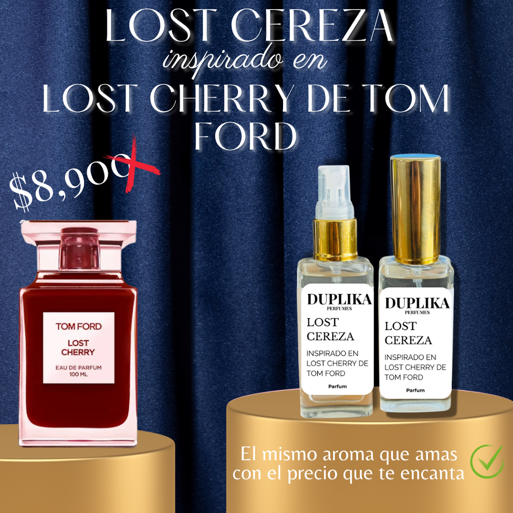 LOST CEREZA INSP. LOST CHERRY DE TOM FORD (CON NUESTRAS ETIQUETAS, 30 ML)