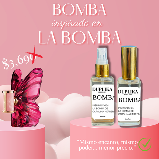 BOMBA INSP. LA BOMBA DE CAROLINA HERRERA (CON NUESTRAS ETIQUETAS, 30 ML)
